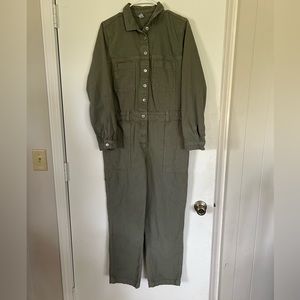 Old Navy Olive Green Jumpsuit